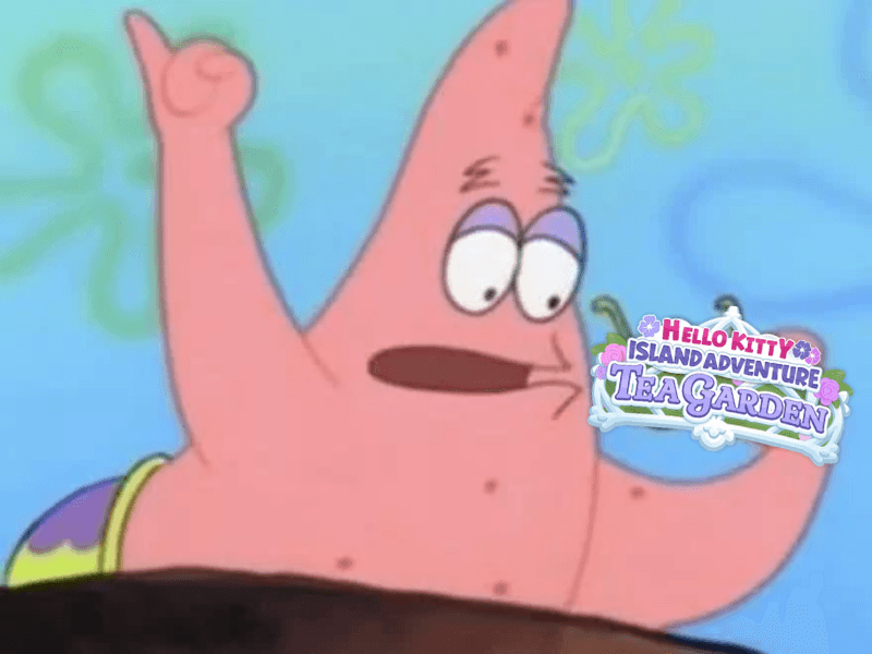 Putting our pinky out for the Hello Kitty Island Adventure Tea Garden DLC