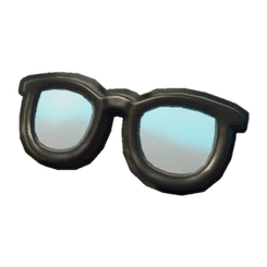 50s Black Frame Glasses