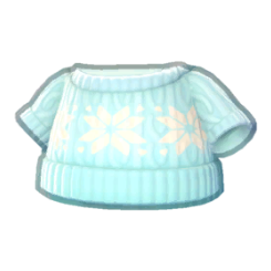 Frosty Blue Sweater