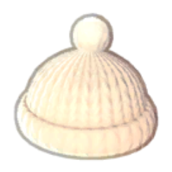 Frosty Cream Beanie