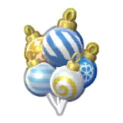 Frosty Ornament Balloons