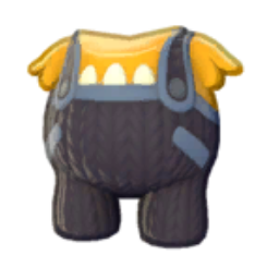 Midnight Monster Overalls