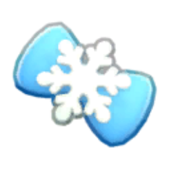 Side Snowflake Bow