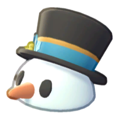 Snowman Hat (Top Hat)