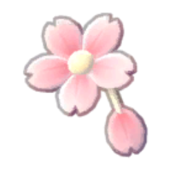 Springtime Sakura Clip