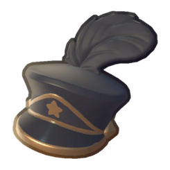 Marching Band Peaked Feather Cap