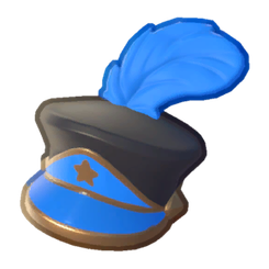 Marching Band Peaked Feather Cap