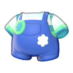 Plush Overalls