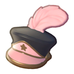 Marching Band Peaked Feather Cap