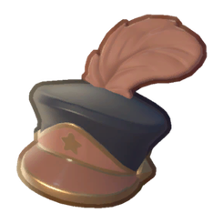Marching Band Peaked Feather Cap