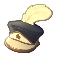 Marching Band Peaked Feather Cap