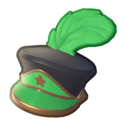 Marching Band Peaked Feather Cap