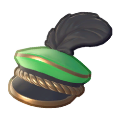 Marching Band Two Toned Feather Cap
