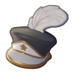Marching Band Peaked Feather Cap