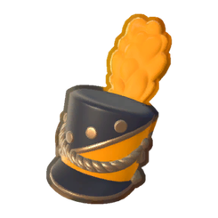 Marching Band Tall Feather Cap