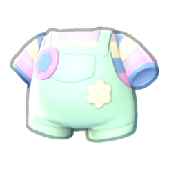 Plush Overalls