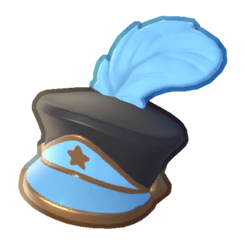 Marching Band Peaked Feather Cap