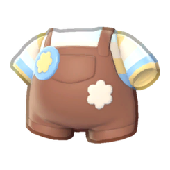 Plush Overalls