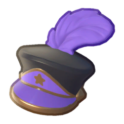 Marching Band Peaked Feather Cap
