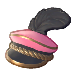 Marching Band Two Toned Feather Cap