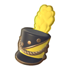 Marching Band Tall Feather Cap