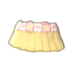 Floral Grass Skirt