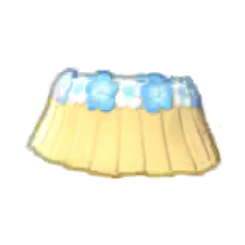 Floral Grass Skirt