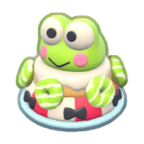 Keroppi's Birthday Cake