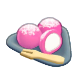 Refreshing Mochi (Dragonfruit)