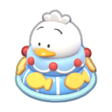 Pekkle's Birthday Cake