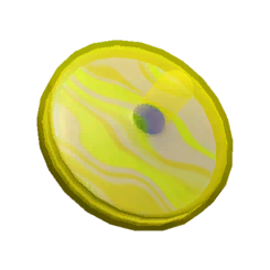 Arcade Yellow Spinning Top