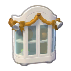 Bell And Bow Display Cabinet