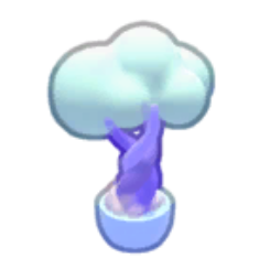 Blue Cloud Tree