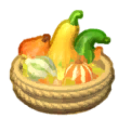 Days Of Plenty Gourd Basket