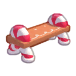 Gingerbread Bench