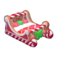 Gingerbread Double Bed