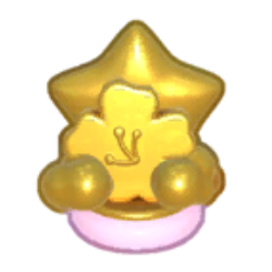 Gold Cloud Island Trophy