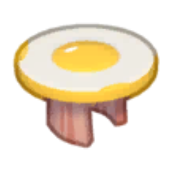 Gudetama Egg Side Table