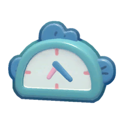 Hangyodon Clock