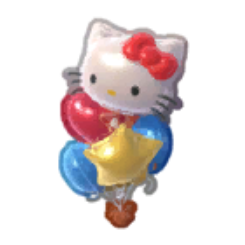Hello Kitty Birthday Balloons