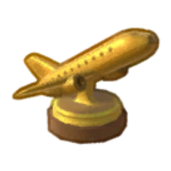Island Challenge Airplane Trophy