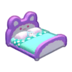 Kawaii Double Bed