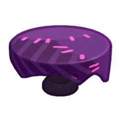 Kuromi's Kafe Covered Table
