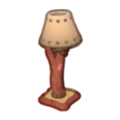 Log Standing Lamp