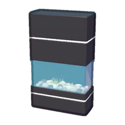 Modern Glass Fireplace