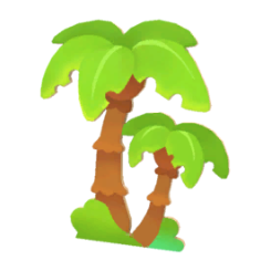 Palm Trees Cutout