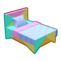 Papercraft Bed
