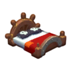 Pirate Double Bed