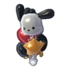 Pochacco Birthday Balloons