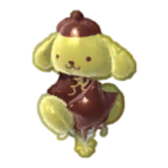 Pompompurin Birthday Balloons